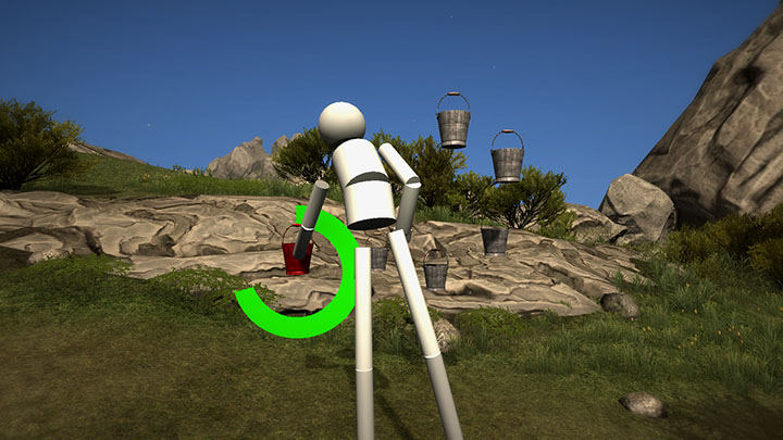 A screenshot of a game designed for rehabilitation